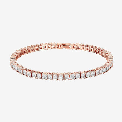 Princess Cut Tennis Bracelet