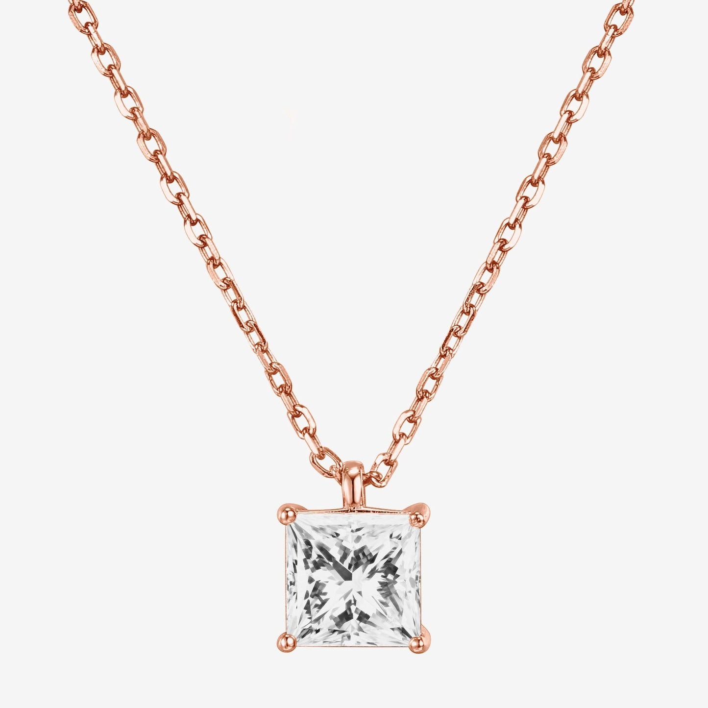 Princess Cut Pendant