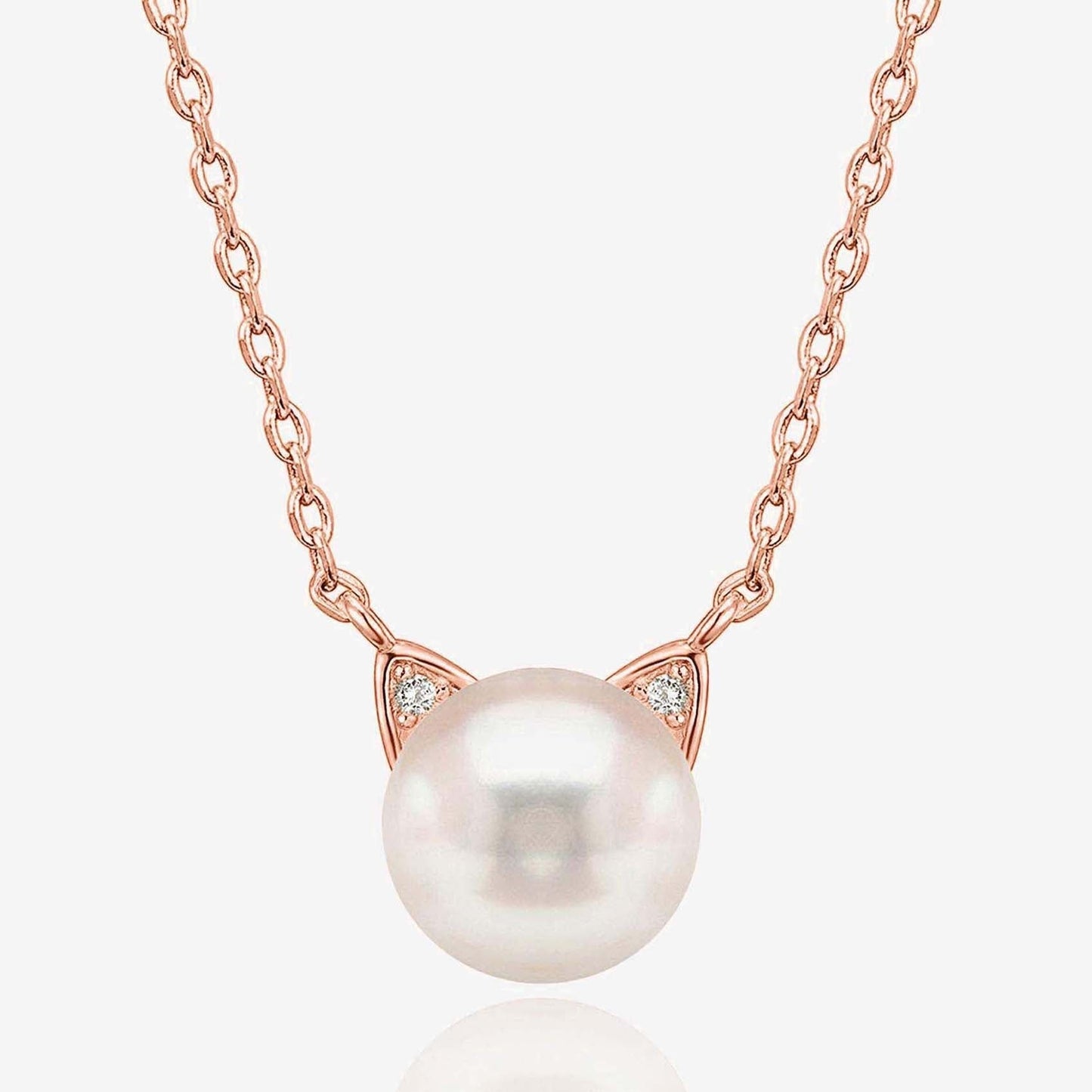 Freshwater Cultured Cat Pearl Necklace