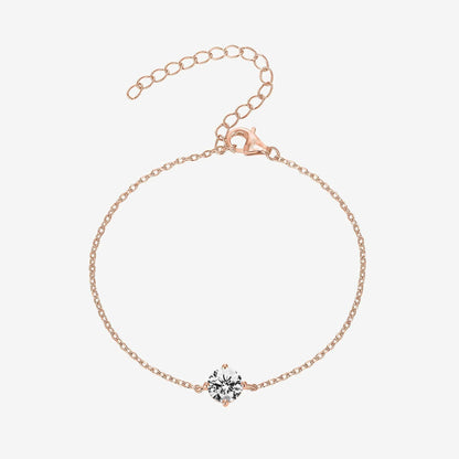 Vermeil Solitaire Bracelet