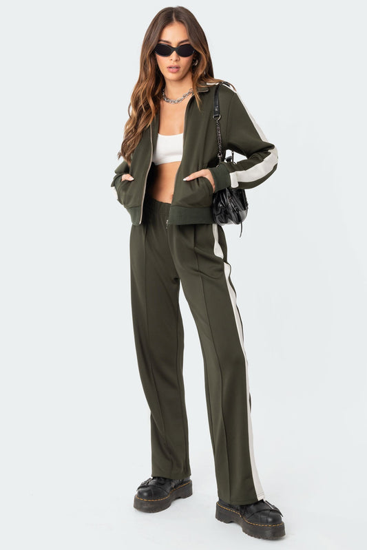 Marina Zip Up Track Jacket