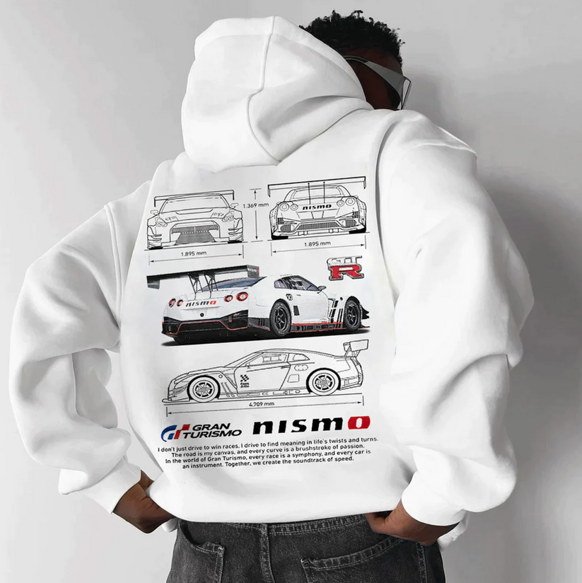 Oversized Racing Hoodie (Unisex)