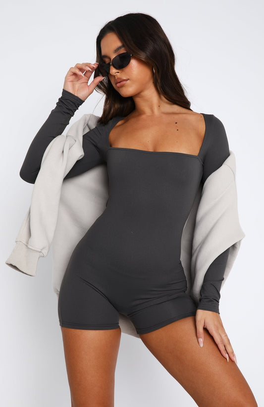 Bring The Vibes Long Sleeve Playsuit