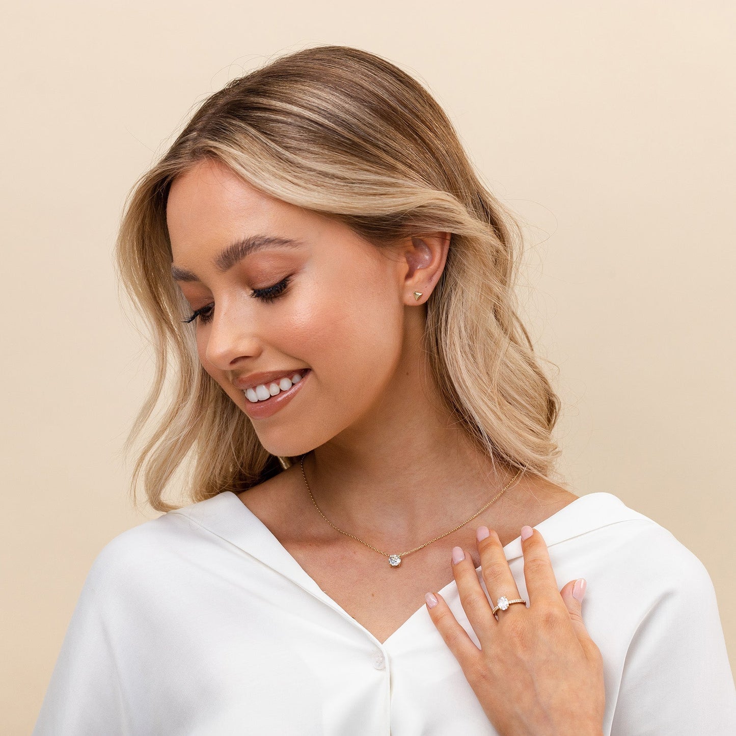 Solitaire Necklace