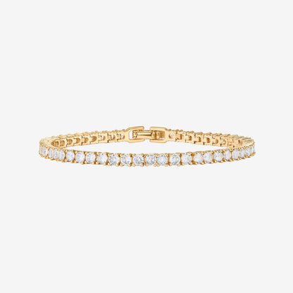 Vermeil Medium Tennis Bracelet