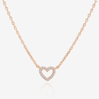 Open Heart Necklace
