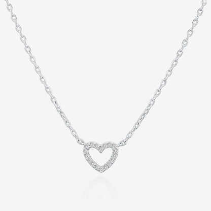 Open Heart Necklace