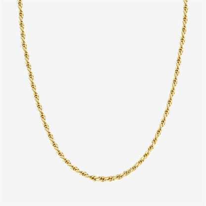 Vermeil Rope Chain Necklace