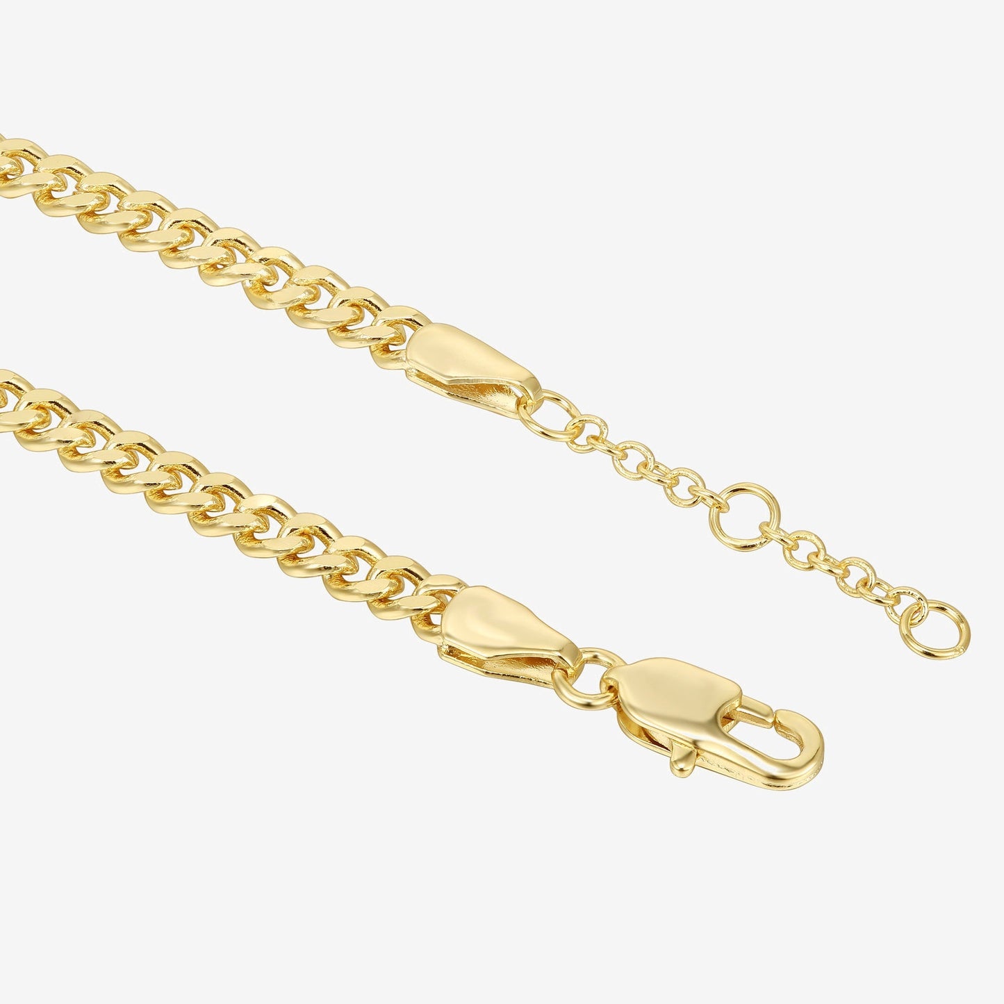 Vermeil Curb Chain Bracelet