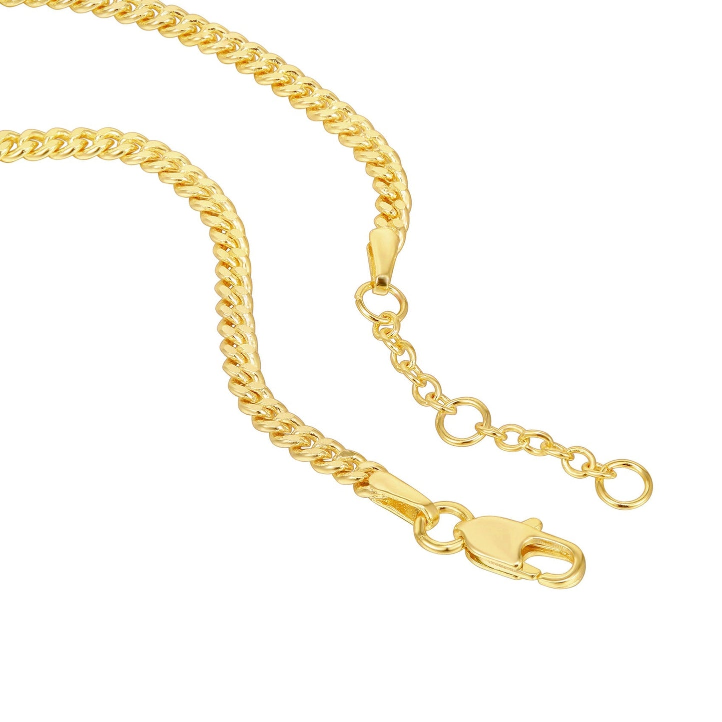 Vermeil Curb Chain Bracelet