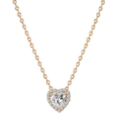Heart Halo Necklace