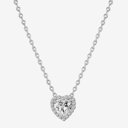 Heart Halo Necklace