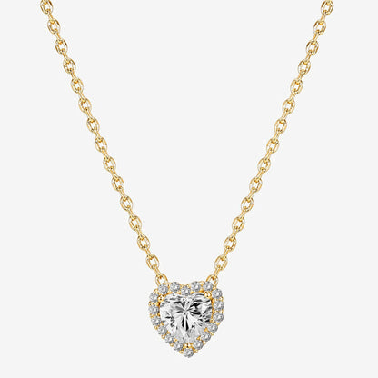 Heart Halo Necklace