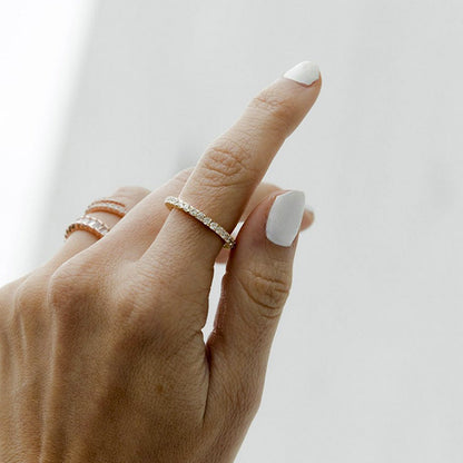 Vermeil Harlow Eternity Band