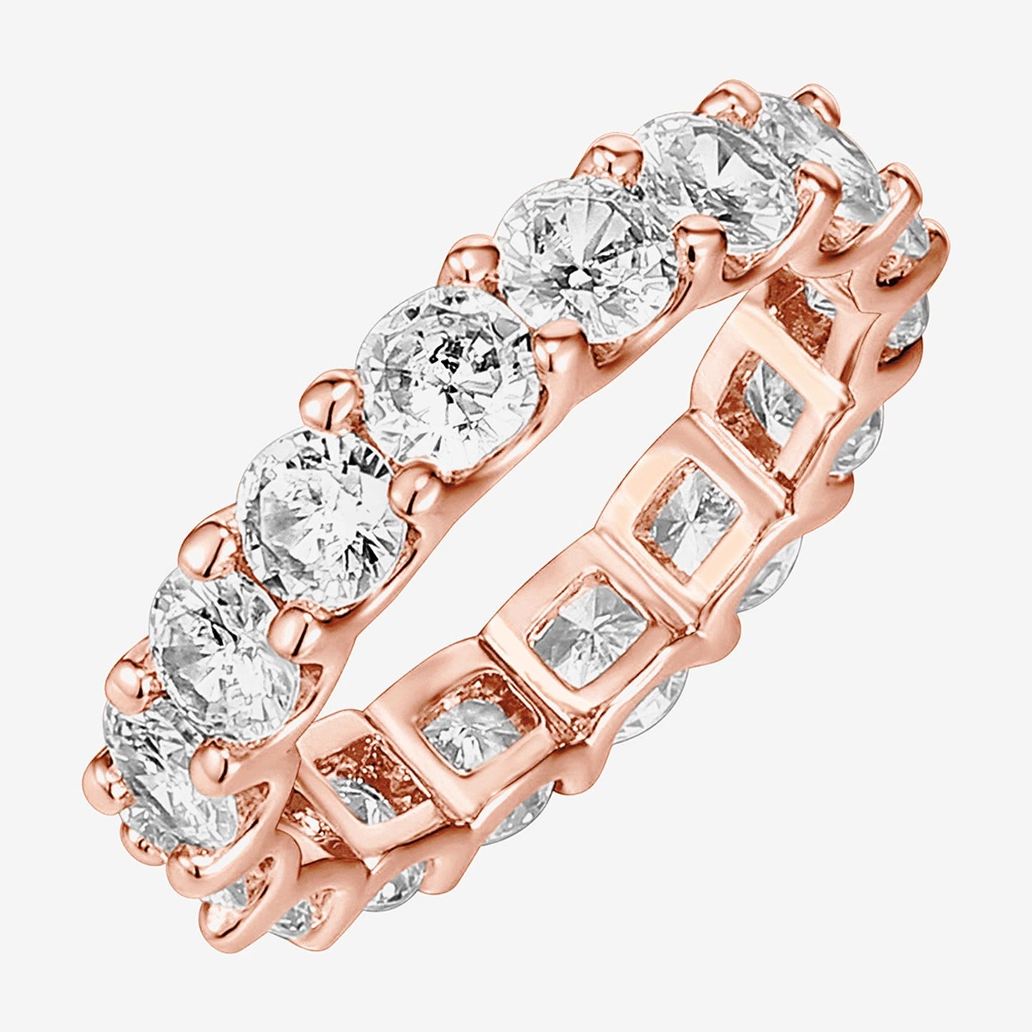 4mm Round Eternity Band