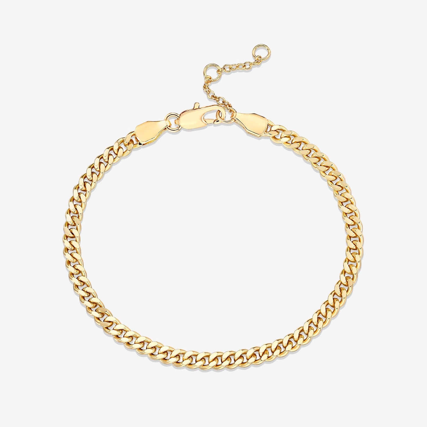 Vermeil Curb Chain Bracelet