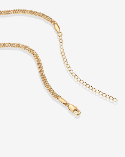 Curb Chain Adjustable Necklace