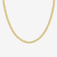 Vermeil Curb Chain Adjustable Necklace