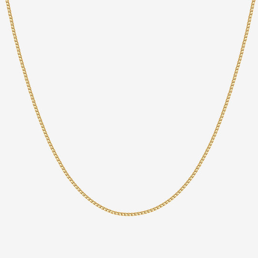 Box Chain Adjustable Necklace