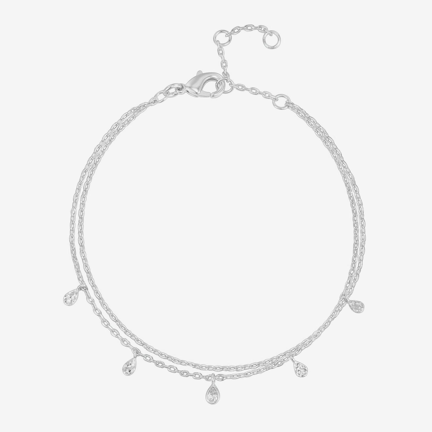 Double Wrap Charm Bracelet