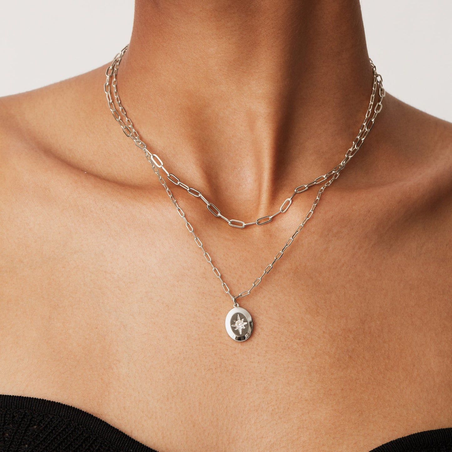 Double Star Pendant