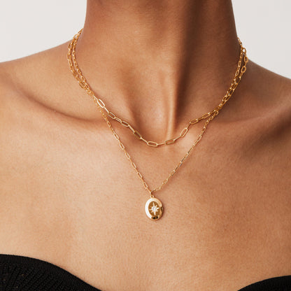 Double Star Pendant