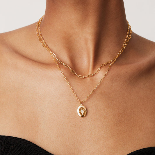 Double Star Pendant