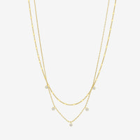 Cubic Zirconia Chain Necklace