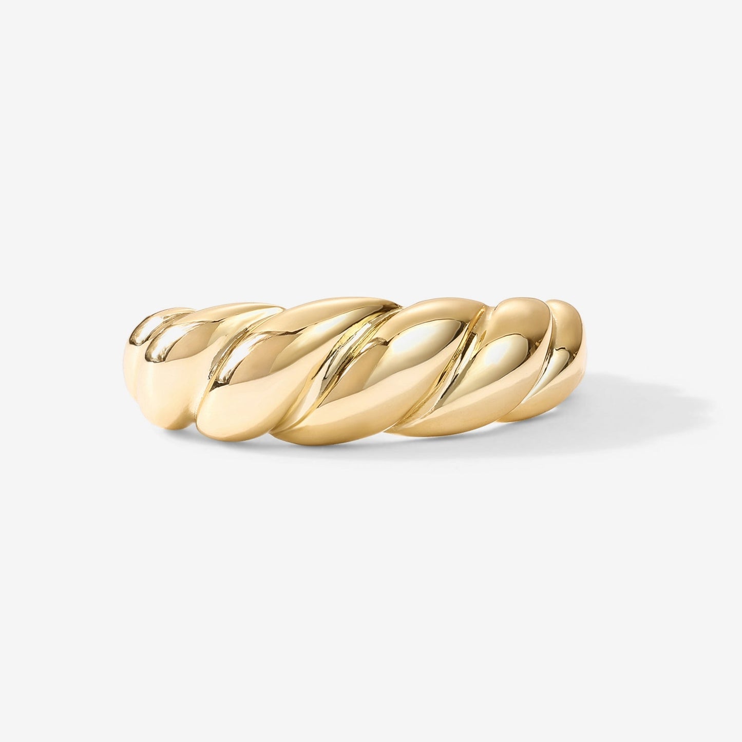 Vermeil Croissant Ring