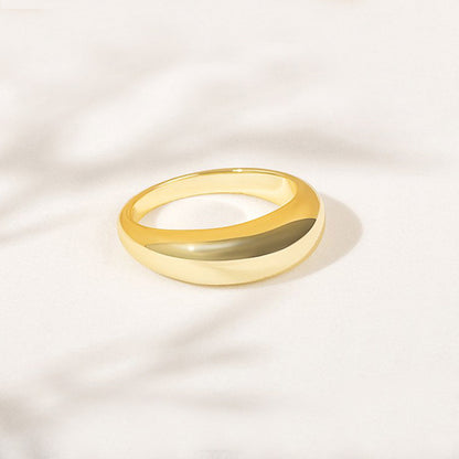 Vermeil Dome Ring
