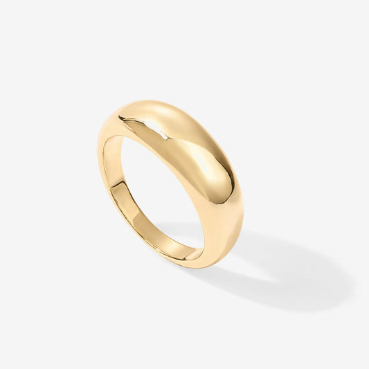 Vermeil Dome Ring