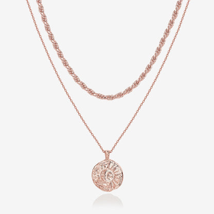 Layered Rope Chain Necklace
