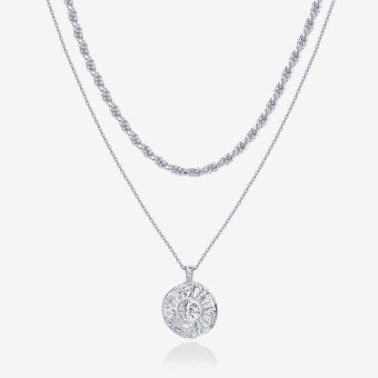 Layered Rope Chain Necklace