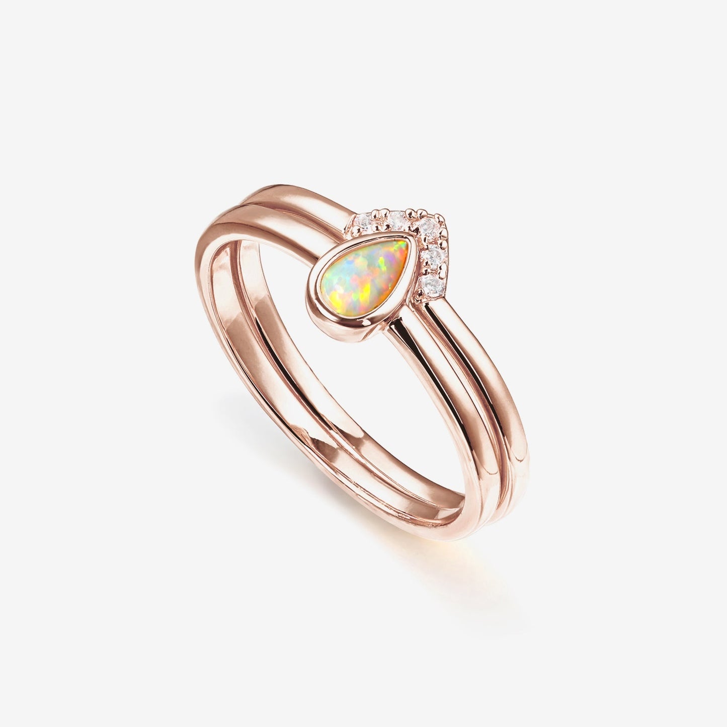 Opal Stacking Ring