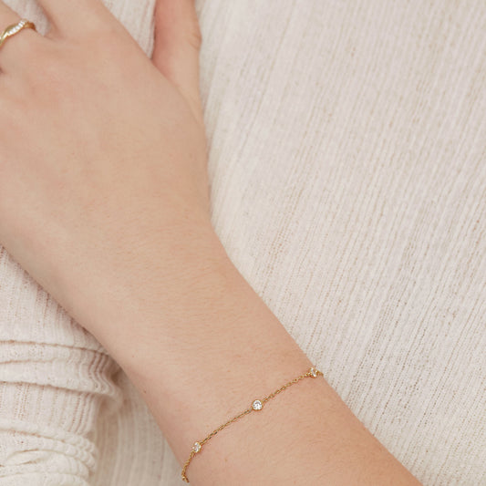 Simulated Diamond Bracelet