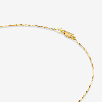 Stackable Medium Thick Square Box Chain Necklace