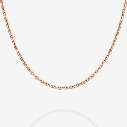Thin Cable Chain Necklace