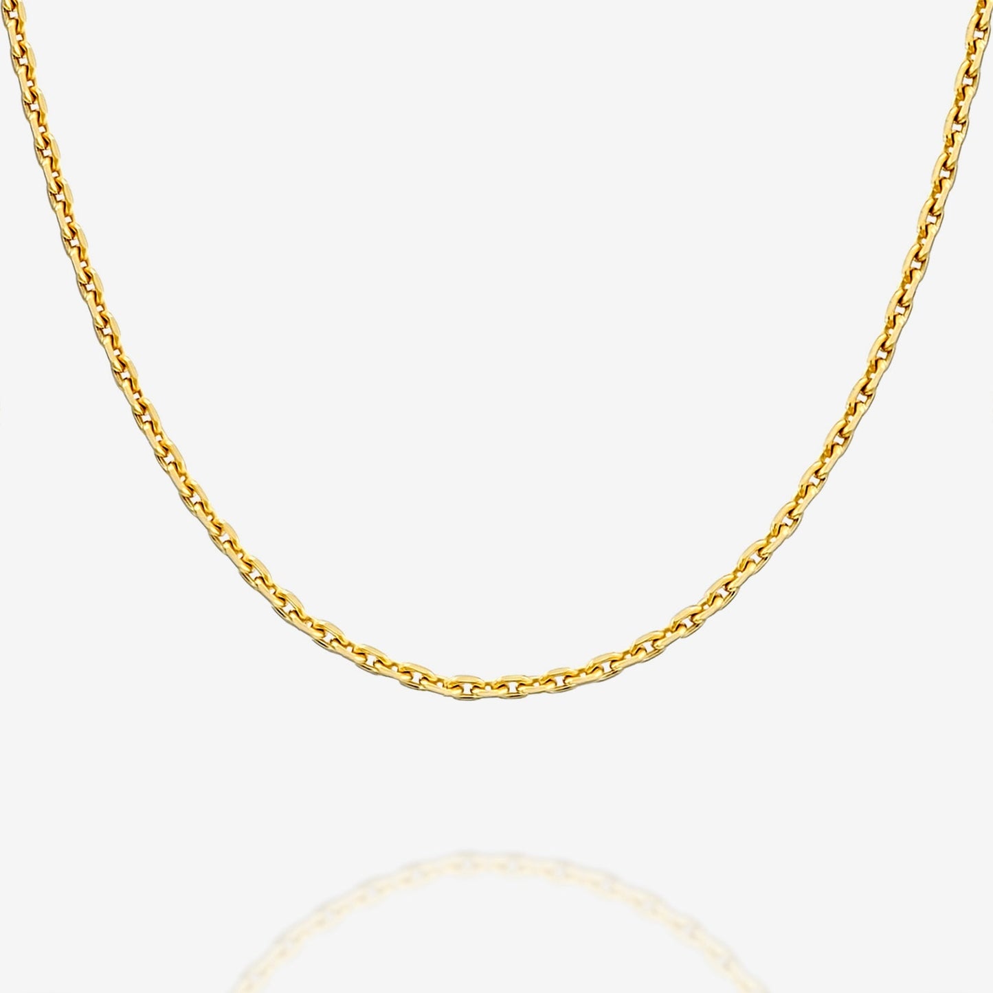 Thin Cable Chain Necklace