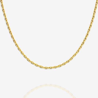 Thin Cable Chain Necklace