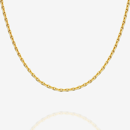 Thin Cable Chain Necklace