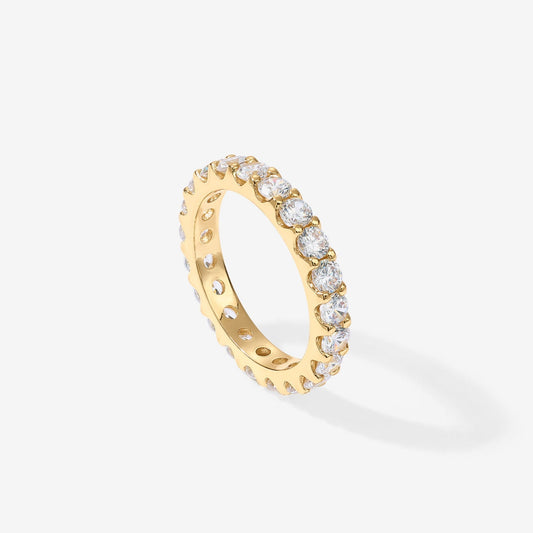 Cubic Zirconia Stackable Eternity Ring
