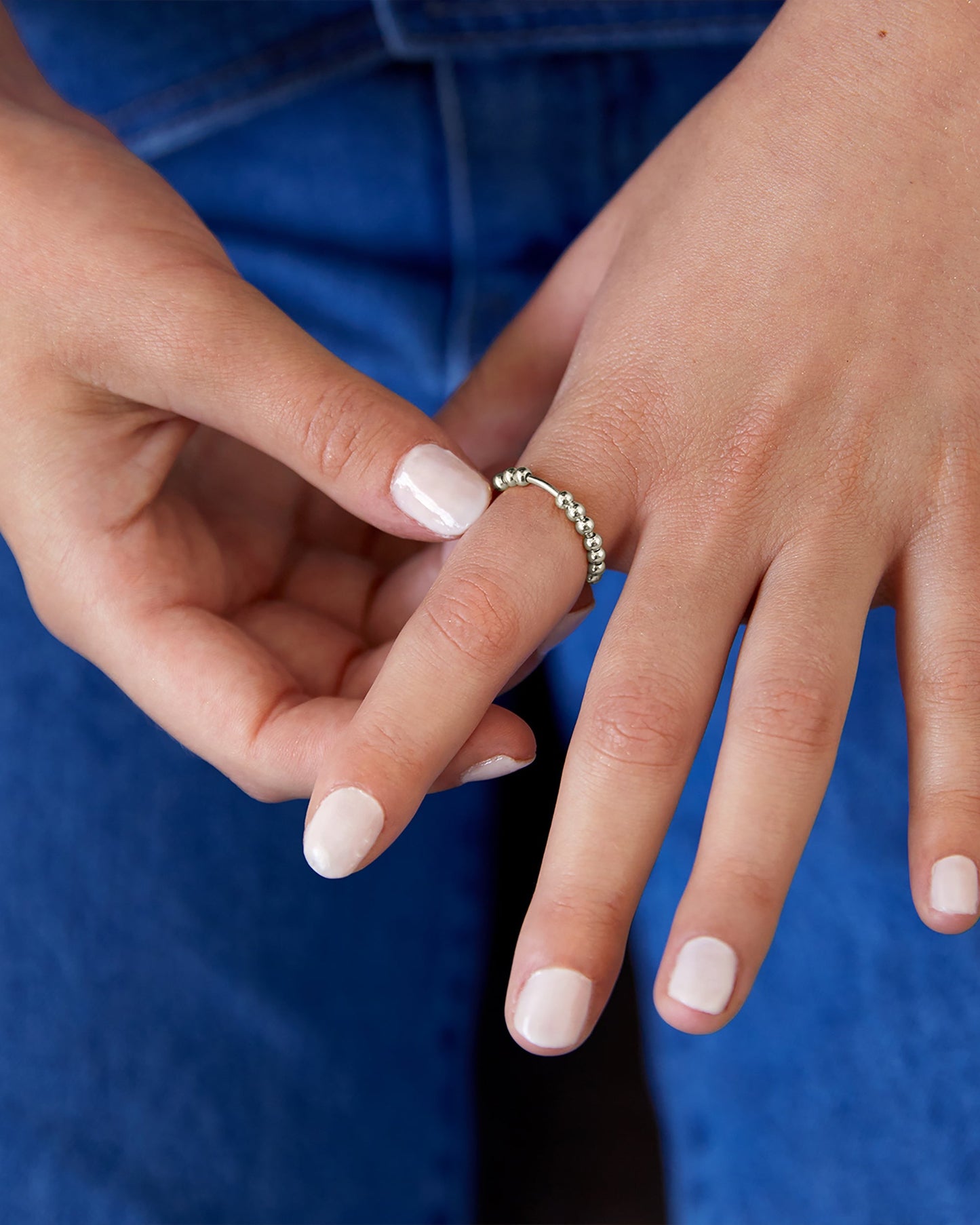 Beaded Anxiety Ring
