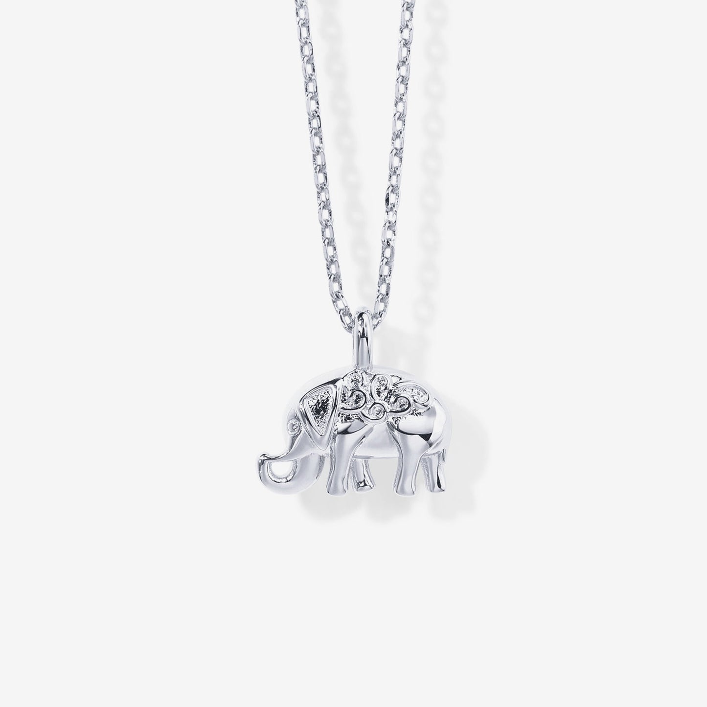 Dainty Elephant Pendant Necklace