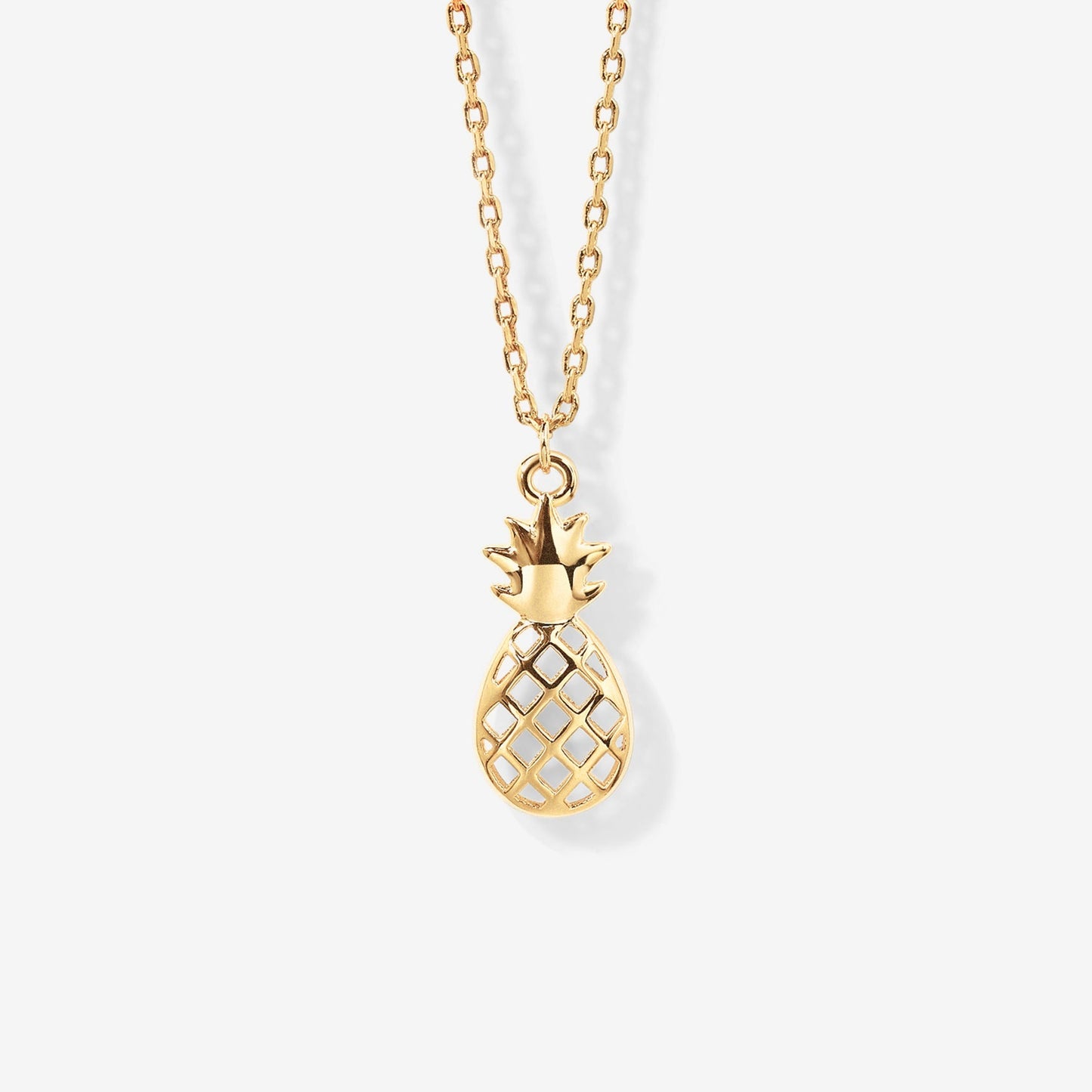 Dainty Pineapple Pendant Necklace