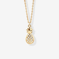 Dainty Pineapple Pendant Necklace