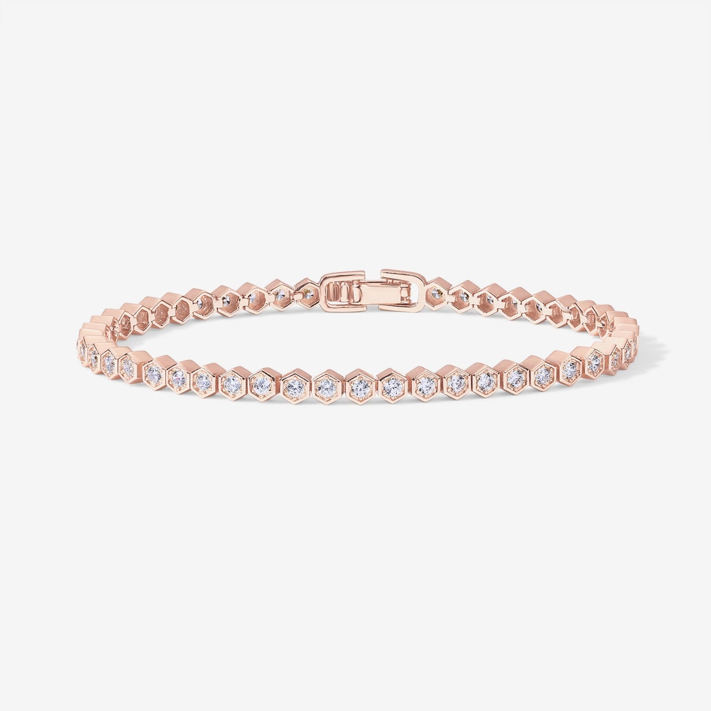 Honeycomb Tennis Bracelet