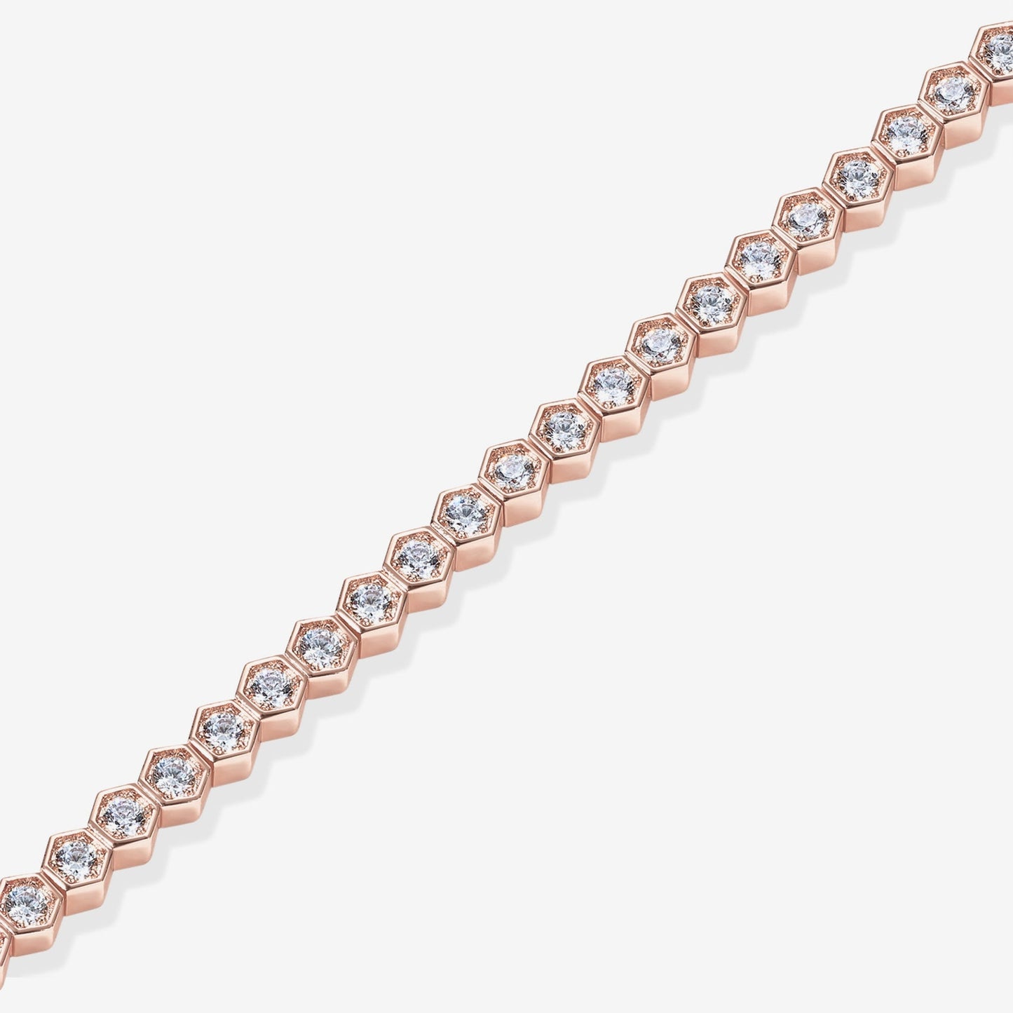 Honeycomb Tennis Bracelet
