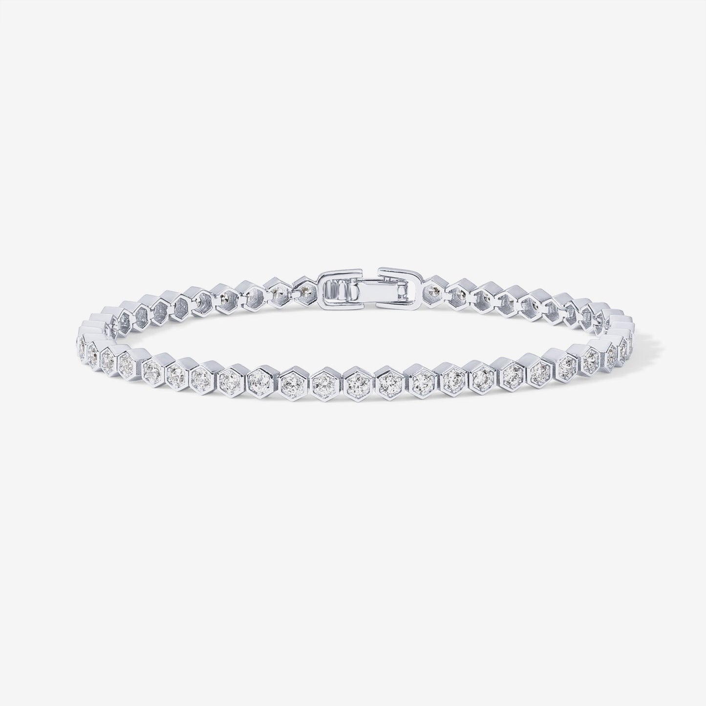 Honeycomb Tennis Bracelet