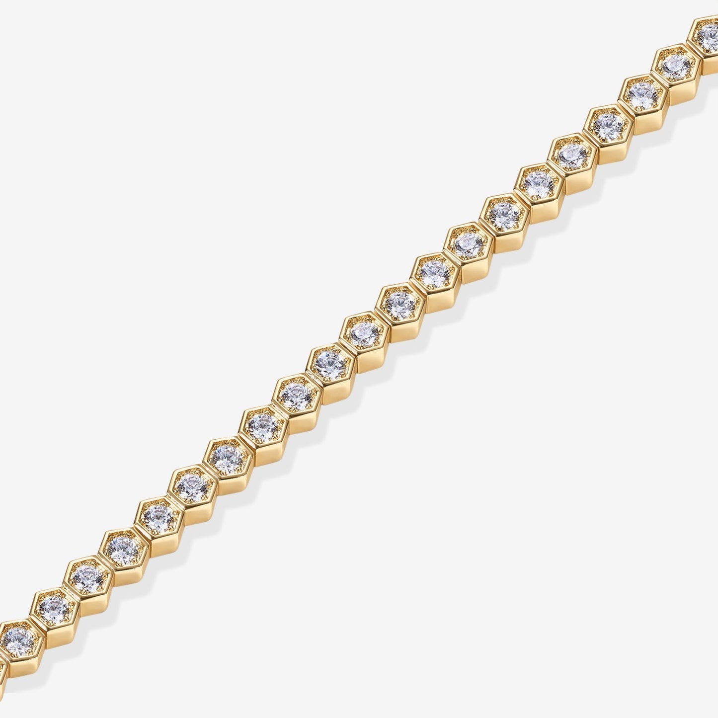 Honeycomb Tennis Bracelet