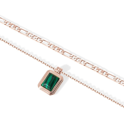 Malachite Layered Necklace
